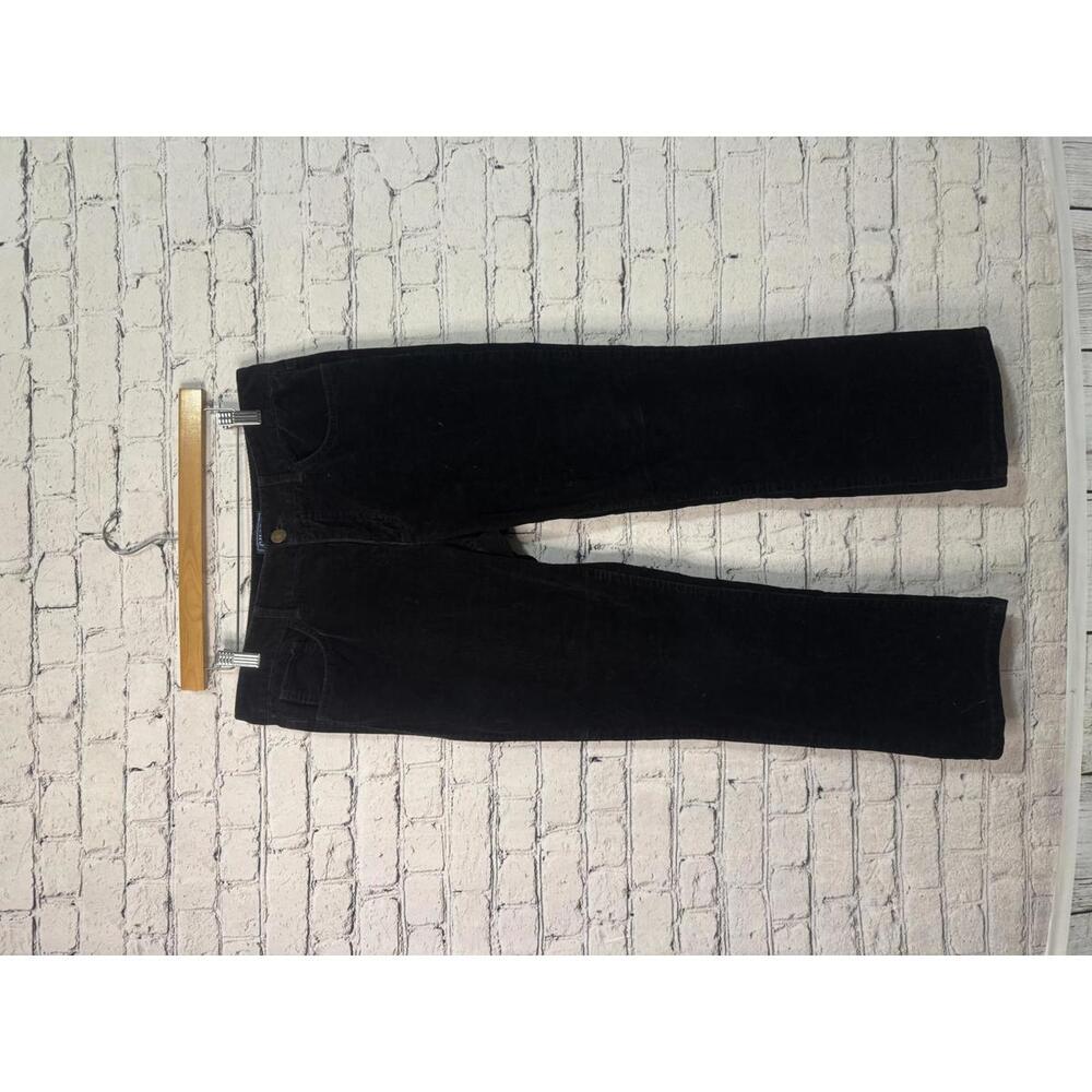 Chaps Denim Petite Black Corduroy Pants Size 32x26